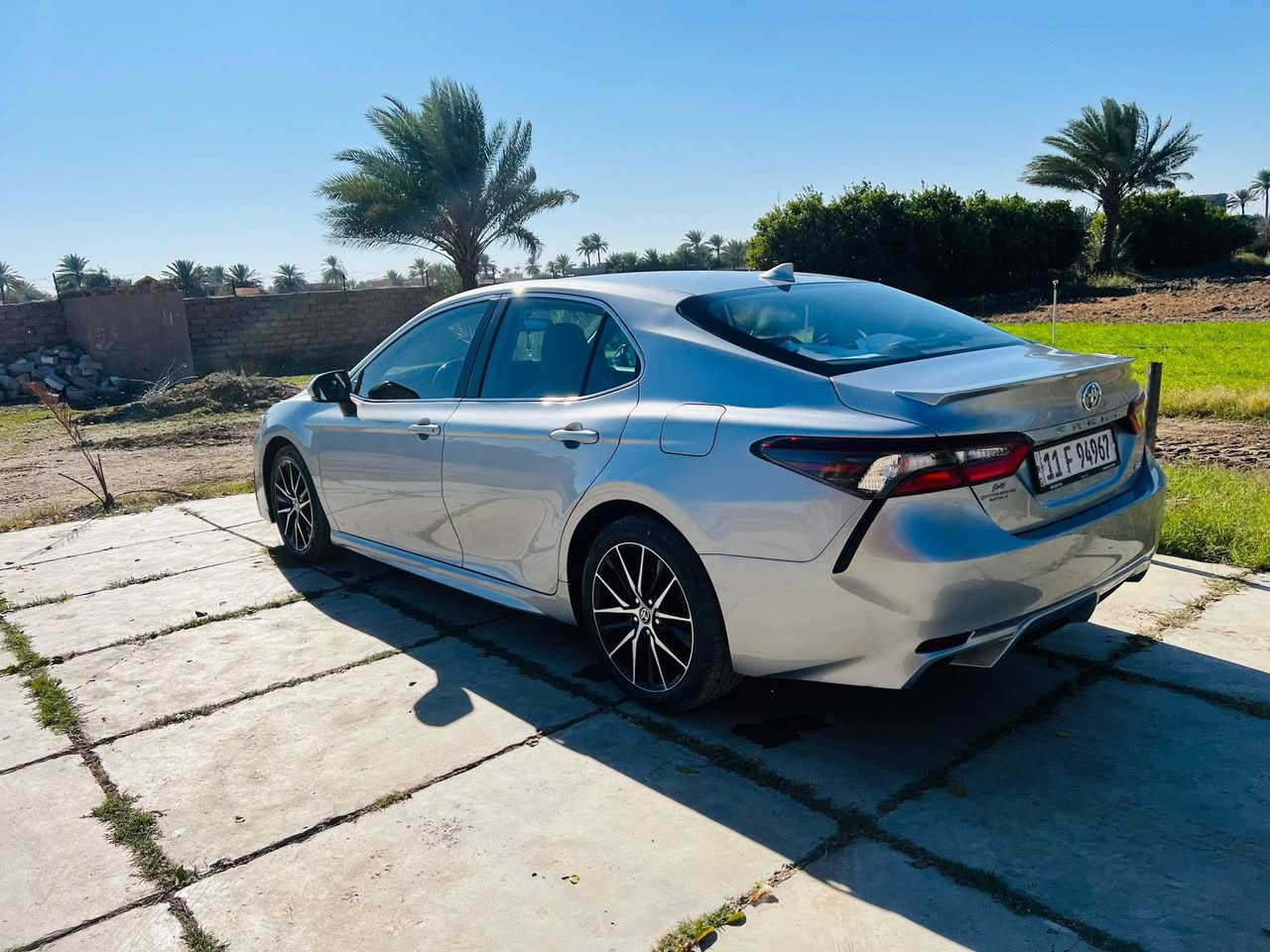 كامري 2024 SE لون سلفر
رقم بغداد تحويل او وكاله 
ماشيه 28 الف ميل 
بنيد وجاملغ صبغ (قطعتين )
كامره خلفيه 
نقطه عمياء 
قياده ذاتيه 
كروز سرعه 
كشن كهرباء 
داخل لونين 
حساس خلفي امامي 
كار بلي 
السعر 190 وبيها مجال بسيط 
. 
تواصل على هالرقم 
***********
