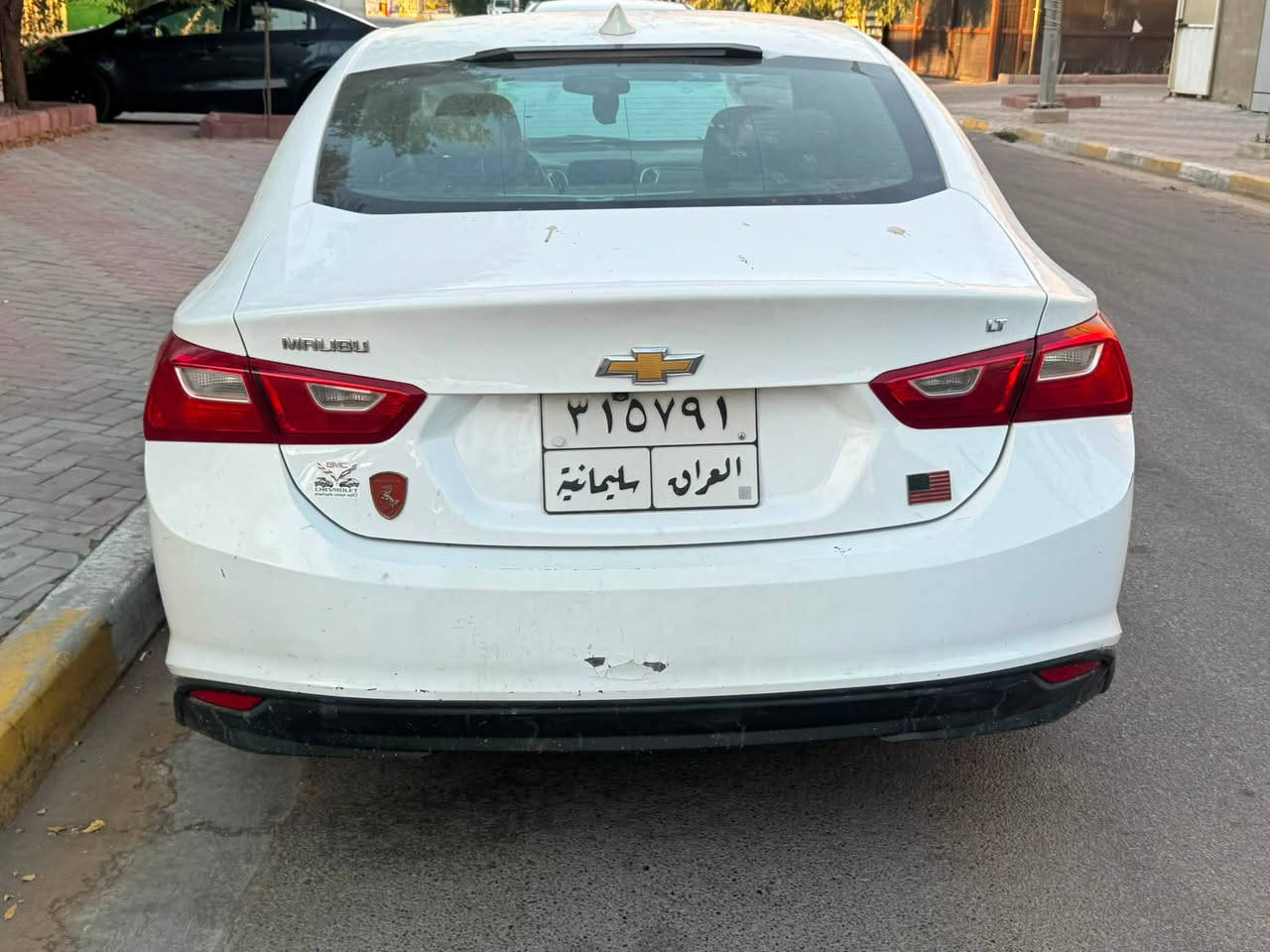سلام عليكم من رخصت مدير الكروب 
ماليبو 2018
قطعتين فقط صبغ والباقي مكفوله
كير مكينه مكفوله
نقصه حداديه 
مكان السياره بغداد شقق زيونه
للاستفسار ***********
ا
السعر 85ورقه 
وبيه مجال
