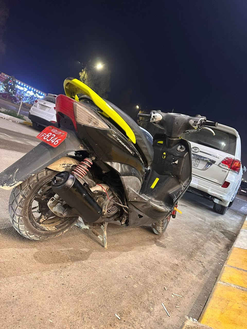 سلام عليكم سكنس ياباني بوشه 55 نضيفه حيل كهربائيات شغاله كامل اي نقص مابيهة تنكر هندر واحد لاغير  مكان ديالئ بعقوبة تقاطع القدس  سعر 500 ومجالهة بسيط
ستفسار اكثر ***********
كروب دراجات ديالى بعقوبه
كروب بيع وشراء الدراجات
كروب بيع وشراء دراجات ديالى بسعار مناسبة
