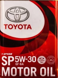 عرض خاص زيت محرك تويوتا الاصلي غير معاد او مضاف اليه مواد مكررة يتلائم...