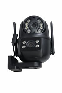 كاميرا خارجية • عدستين PTZ • رؤية ليلية ملونة