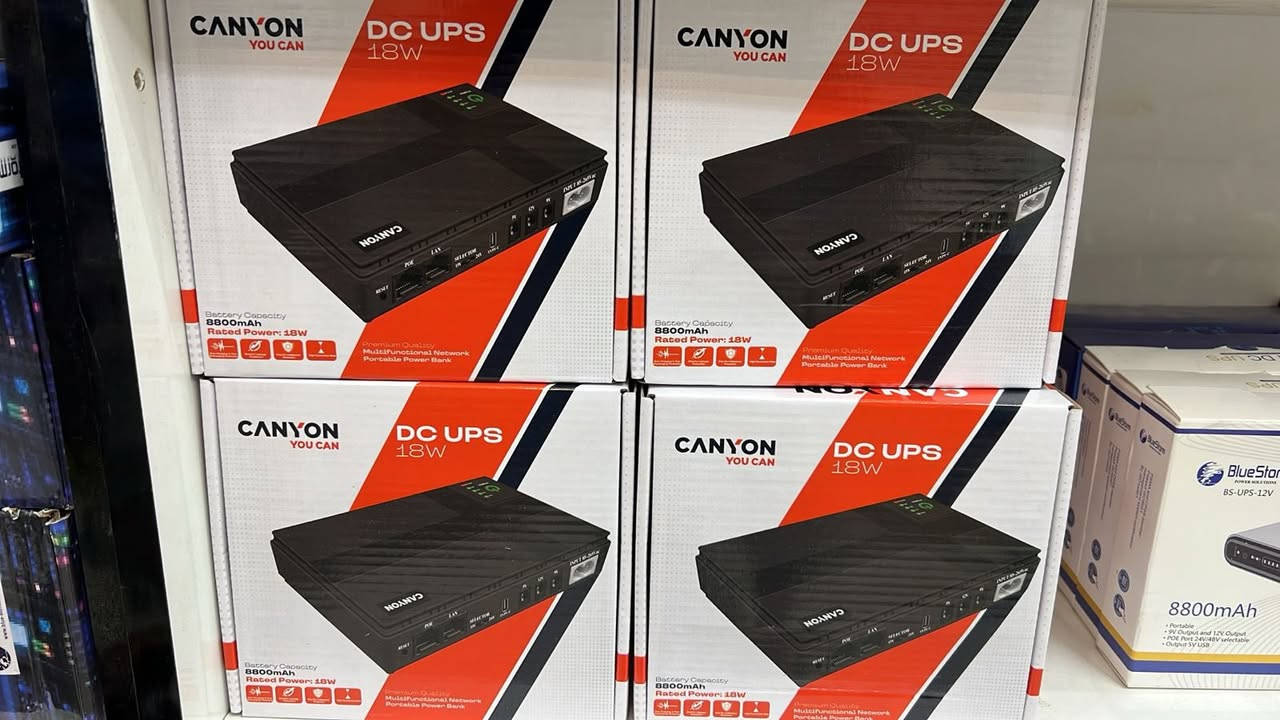 ❤️العررروض حصريا يم موج حسام ماتخلص 😅ب15 الف فقط ❤️❤️ CANYON DC UPS – 18W

⚡ القدرة: 18W
🔋 سعة البطارية: 8800mAh
🔌 الاستخدام: راوترات، كاميرات مراقبة، أجهزة شبكة
⏱ الوظيفة: يشتغل تلقائي وقت انقطاع الكهرباء بدون فصل
🛡 الحماية: أمان عالي ضد الشحن الزائد والتحميل
📦 الحجم: عملي وخفيف، سهل التركيب
💪 الأداء: ثبات مستمر وإنترنت ما ينقطع

🎯 مثالي للبيت، المكتب، وأصحاب مشاريع الإنترنت

📞 للتواصل: ***********
