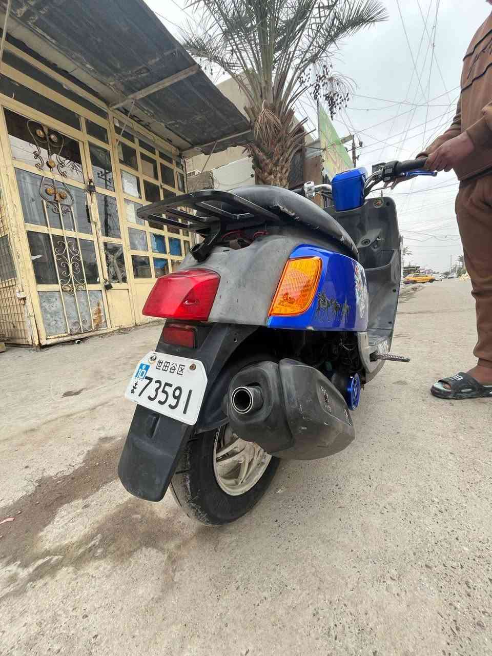 بغداد البياع
سلام عليكم دراجه بوليس مسطره للبيع او مراوس نوزل  120 بوشه بلاديه 49 شغاله سلف كهربائيات كلها شغاله شلعه ومعدل خير من الله عنوان بغداد البياع الرقم ***********
سعر 650 وبيها مجال
