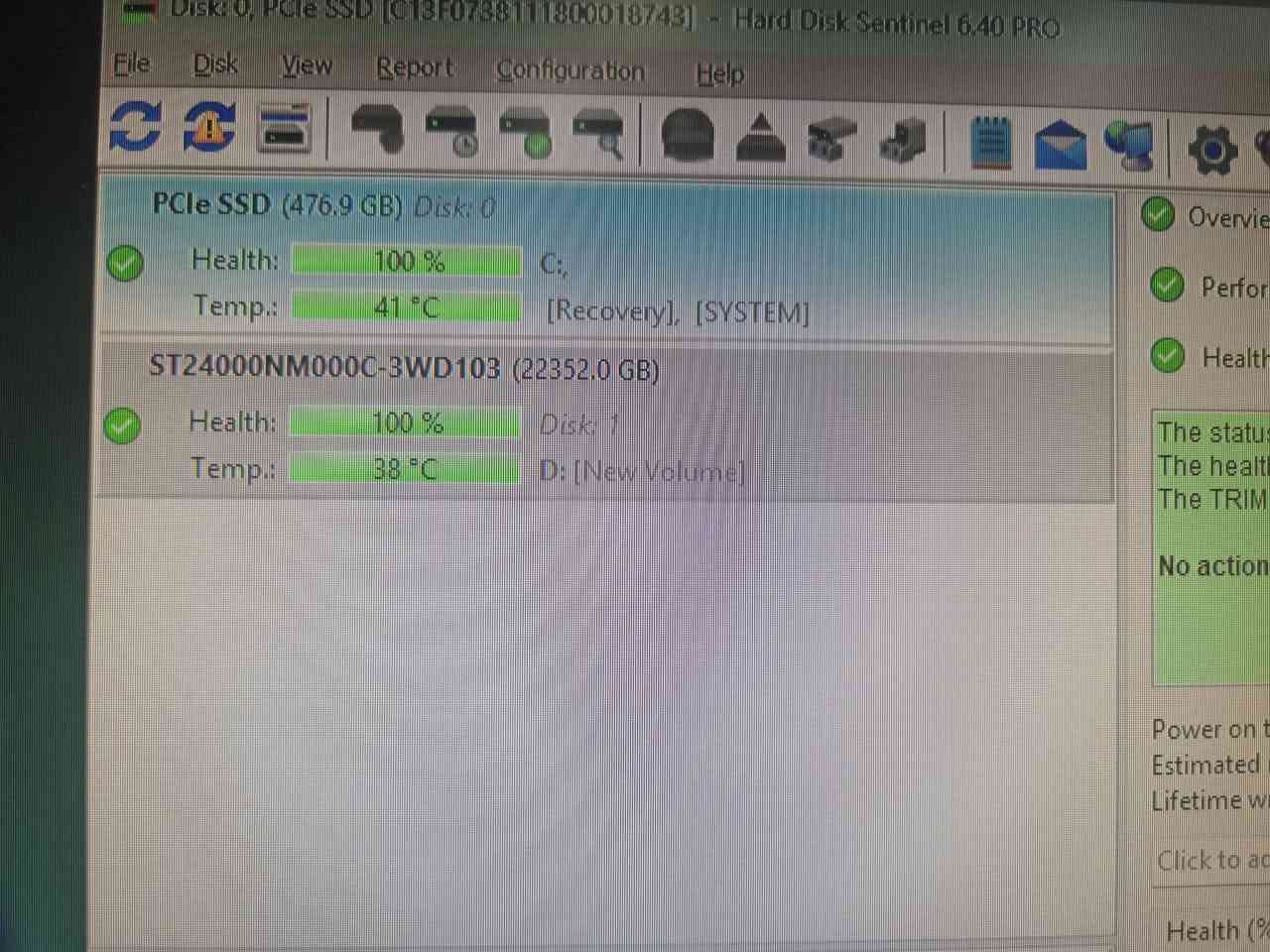 Seagate Exos 24TB enterprise hard drive model ST24000NMO00C


**إذا كنت صاحب هذا الإعلان وتريد حذفه لأي سبب، رجاءا أرسل رسالة إلى الدعم الفني**