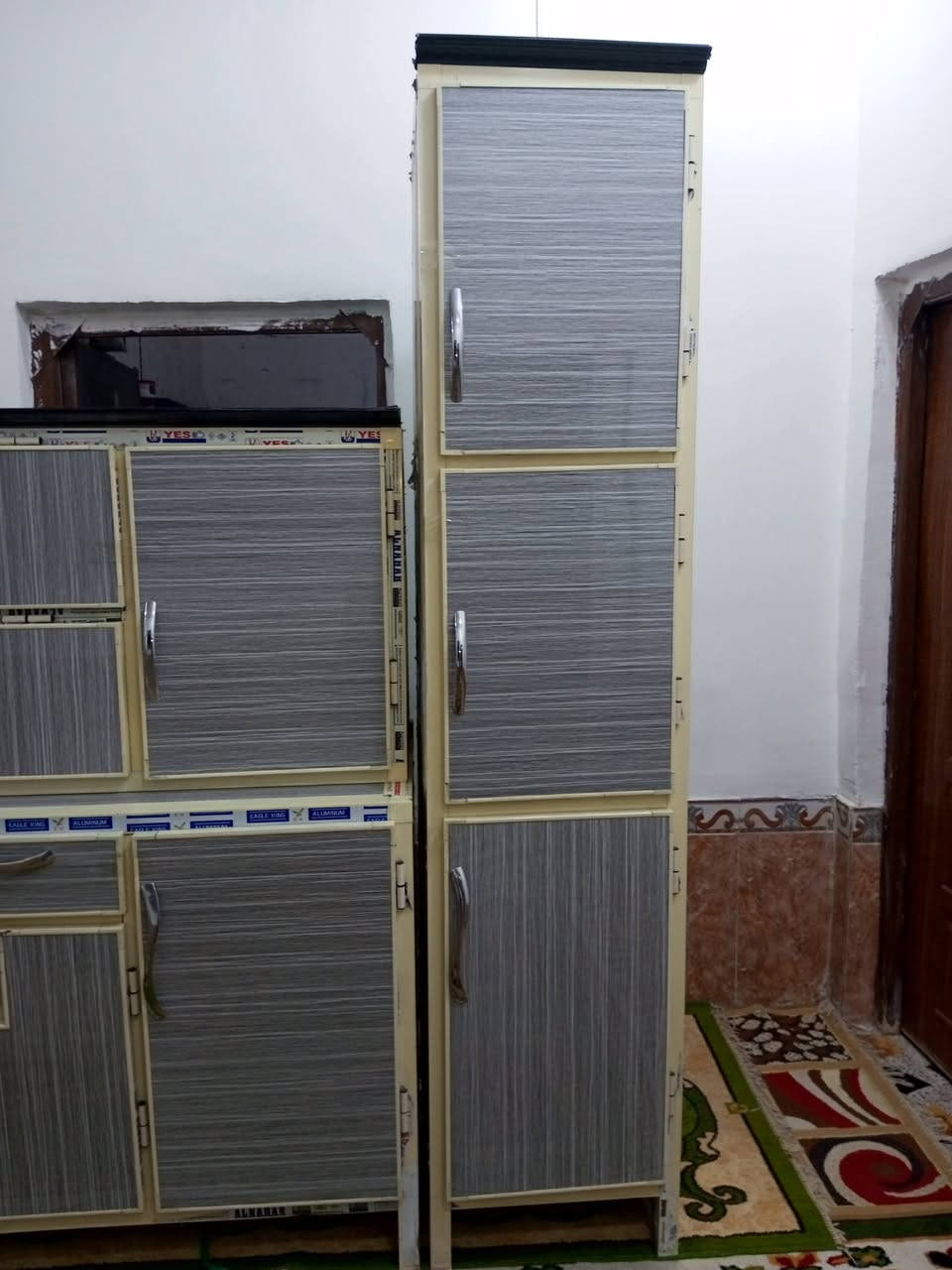 يا رزاق للبيع السعر 550 مستخدم تسكام ويه الزاوية يصير مترين أو نص السنك مرمر متر أو  ربع الشراي يراسني خاص ادزله الفيديو والعنوان ***********
