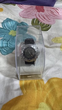 ساعة كاسيو hunting time  شغالة بالكامل انتاج مقطوع مثل ما موضح بالصور ...