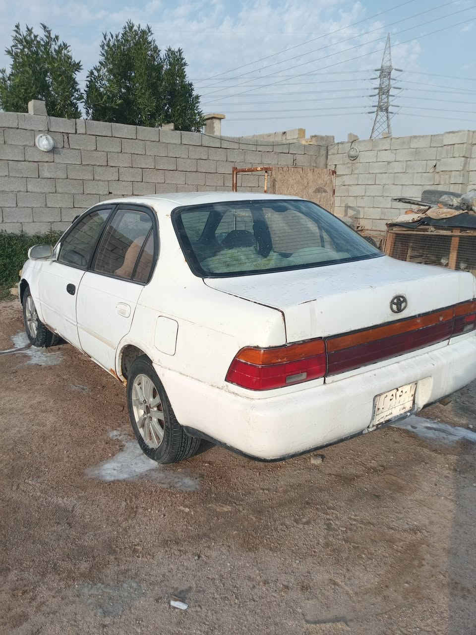 كورلا مديل95 رقم بغداد تحويل مباشر مكينه 4براغي 
كير جديد دواخل جدد تخم تاير كهربائيات كله شغاله سنويه منتهيه عاج *********** السعر 35 وبيه مجال مكاني بصره
