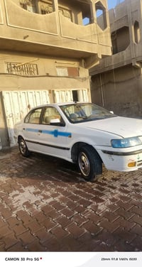 سمند خصوصي ابيض  موديل 2011 رقم نكليزي حديث بيهة خيط تبخير فقط  وايضا ...