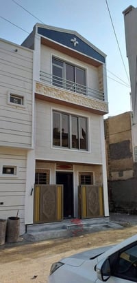 #دار للبيع المنصور حي الزهور قرب السفارة التونسيه المساحه 65م ثلاث طوا...