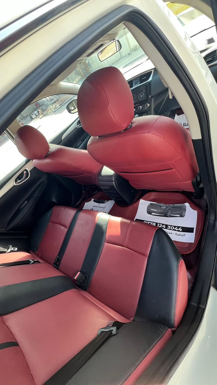 للبيع سيارة نيسان سنترا تجميع صيني بيها جاملغ امامي جهه الايمن خسفة و بقت على وضعها و الباقي كفالة
🗓️رقم اربيل دولي باسم شركة 
📅 الموديل: (2024)
🔄 ناقل الحركة: أوتوماتيك CVT
🛣 المسافة المقطوعة: (19 الف)
🎨 اللون: (ابيض صدفي / داوخل احمر جلد و الارضية مغلفه جلد)
📍 الموقع: (البصرة مركز مدينة)

✅ السيارة نظيفة جدًا
✅ تبريد و تدفئة ممتاز
✅ محرك وكير بحالة ممتازة
✅ فحص كامل وجاهزة للاستخدام
✅ لا تحتاج أي مصروف

💰 السعر: (126) — قابل للتفاوض 
📞 للتواصل: (***********/ واتساب)
