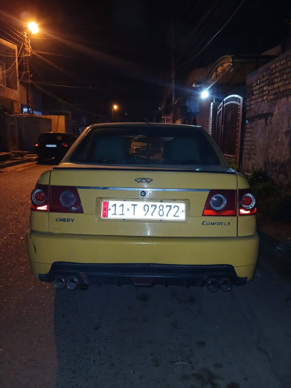 اسلام عليكم شيري كوين
موديل ٢٠١٢
مشروع وطني مصفره هيئه وغرامات
مكينه بلادي مامحور تجفيت جديد كهربائيات شغاله السيارة جديده 
الرقم ***********الرقم بي واتساب
السعر 35وبيه مجال سنويه لل 29
