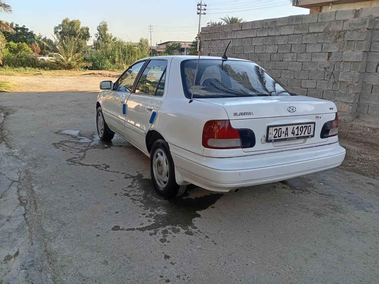 سلام عليكم النترا دمعة موديل ١٩٩٤ رقم ديالى الإنكليزي سنويه وهزه جديدة محرك وكير مكفولات صدر امامي خلفي جديد تخم تاير كهربائيات شغاله كيجات كلهشغال ويل كاب بلادي مصبوغه حزام بدون دواخل ومعجون اوظربه شواصي لغود فرممات كفاله عامه غرفة جديده سياره جديده جاهزه خير من الله جام كهربائي شغال سنتر لوك تبريد مكان بعقوبة تقاطع الساده السعر٣٧ مجال قليل لشراي ***********
