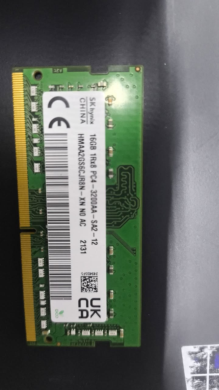 🔥 متوفر رامات لابتوب أصلية 🔥
💻 محسوبات من لابتوبات (شغل وكالة)
✅ DDR4 - 16GB
✅ سرعات مختلفة (2666 / 3200)
✅ ماركات أصلية مثل Samsung & SK hynix
✅ فحص كامل قبل البيع 🔧
💯 شغل مضمون ومجرب
📦 مناسب للتطوير وزيادة سرعة الجهاز


**إذا كنت صاحب هذا الإعلان وتريد حذفه لأي سبب، رجاءا أرسل رسالة إلى الدعم الفني**