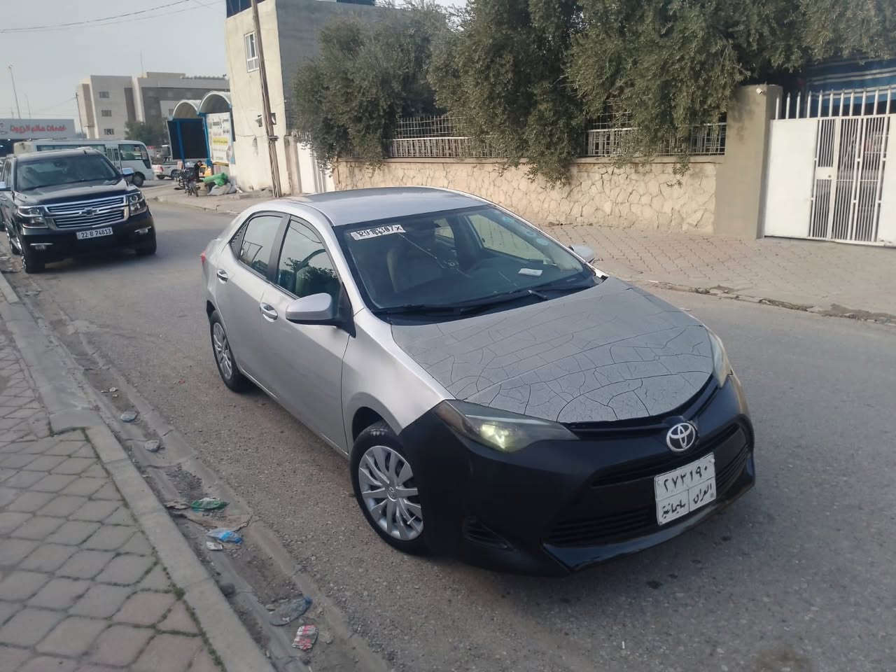 سلام عليكم كورلا ٢٠١٨  LEرقم سليمانيه بسمنه تحويل ثاني يوم ضرر ٥ قطع سعر 110 وبيها مجال مكاني كركوك تفاصيل اكثر اتصل *********** اني مكلف بنشر اخوان
