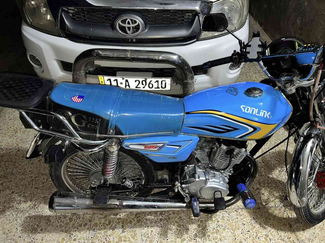 السلام عليكم دراجه سونك تايكر للبيع 2025اوراق كامله منيفيس مدفوع مكفوله كفاله عامه السعر 750 وبيه مجال المكان بابل جبله ***********
