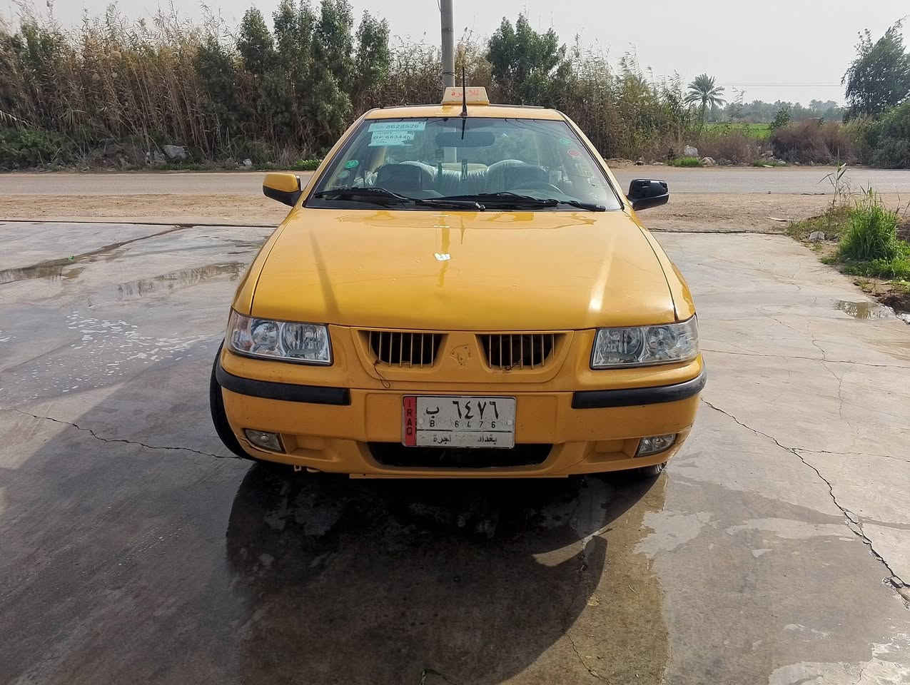 2011 للبيع كير ومحرك وتبريد مكفولات رقم بغداد باسمي ثاني يوم احولك السياره مصبوغه حزام للجماليه اي ظربه مابيه صدره 50بلميه موجوده حله وبغداد السعر 32
***********
