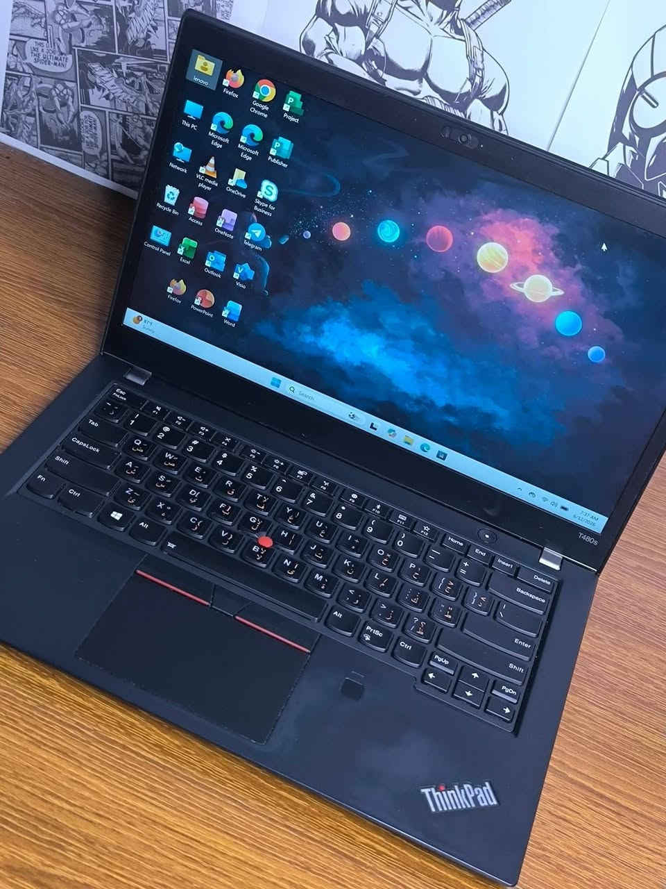 لابتوب Lenovo ThinkPad T480s
⚜️ المواصفات:
⚜️ المعالج: Core i5 — الجيل الثامن — فئة U
⚜️ الرام: 8 كيكا
⚜️ الهارد: 256 كيكا SSD
⚜️ الكيبورد: ستيكر ضوئي (عربي / إنكليزي)
⚜️ حجم الشاشة: 14″ — دقّة FHD
⚜️ يحتوي على قارئ بصمة
⚜️ الشاحن: Type-C
🎁 الهدايا والملحقات:
• حقيبة لابتوب
• شاحن لابتوب
• ماوس
• ماوس باد
• تغليف احترافي (داخل كرتونة)
🛡️ الضمان والخدمات:
• فحص اللابتوب و مقارنة المواصفات و النضافة قبل الاستلام عند المندوب.
• ضمان أسبوع كامل بعد الاستلام.
• تنصيب ويندوز حسب الطلب مع جميع البرامج الأساسية و Office مثبتة.
🚚 التوصيل: التوصيل متوفر إلى جميع محافظات العراق

📌 موقّعنا : بغداد الامين الثانية
💰 السعر: 275,000 دينار
 عراقي
واتساب ***********
