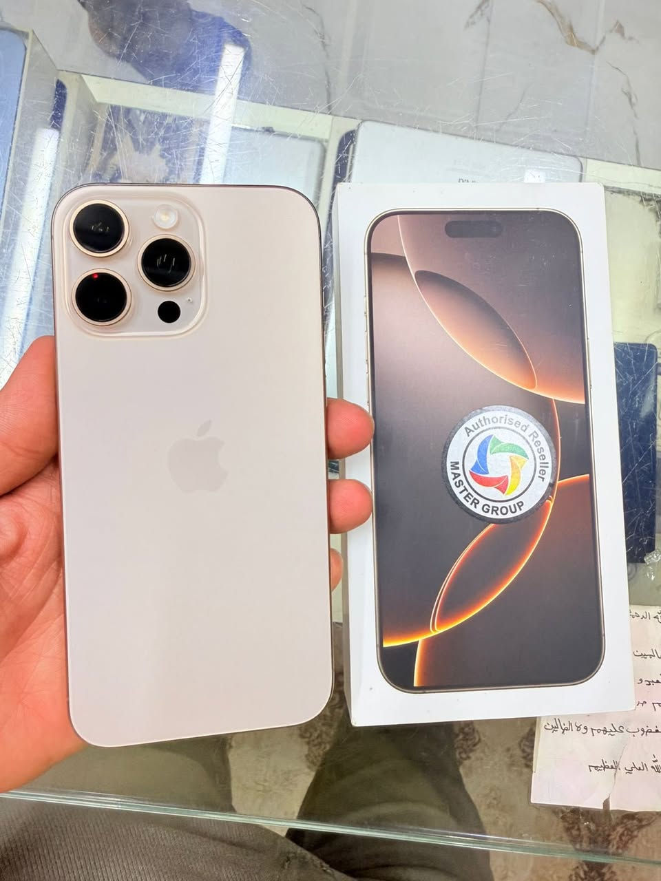 ايفون 16 برو ماكس ذاكرة 256 بطارية 100
شرق اوسط وكالة 
((( اكتب تم ويجيك السعر 🔥))) نظافته ١٠٠/١٠٠  وشعندك للبيع او مرواس او تشتري كلشي نستقبل راسلني عالخاص عنواني النجف 
*********** رقمي هذا للاستفسار
