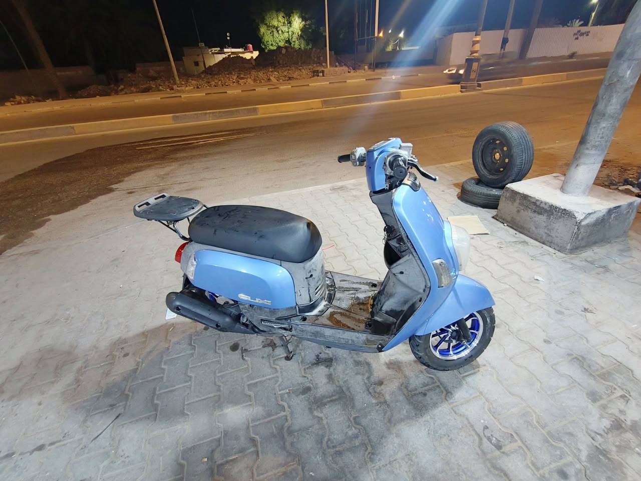 السلام عليكم دراجه بوليس نوزل علبلاد السعر  850 وبيه مجال العنوان البصرة ابو الخصيب الرقم ***********
