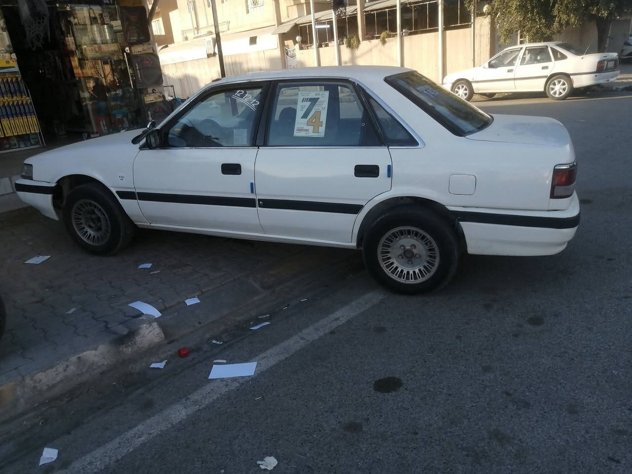 مازدا 626 للبيع سنويه بسمي لحد 2031 رقم جديد سنويه جديد تريد وكاله تريد تحويل دفتر بانزين بي سياره حلوه جاهزه صبغ عام للجماليه جوم كهرباء استيرن باور اربع تأيرات جديد كير محرك شرط مكان السياره كركوك السعر 35 بي مجال للاستفسار ***********
