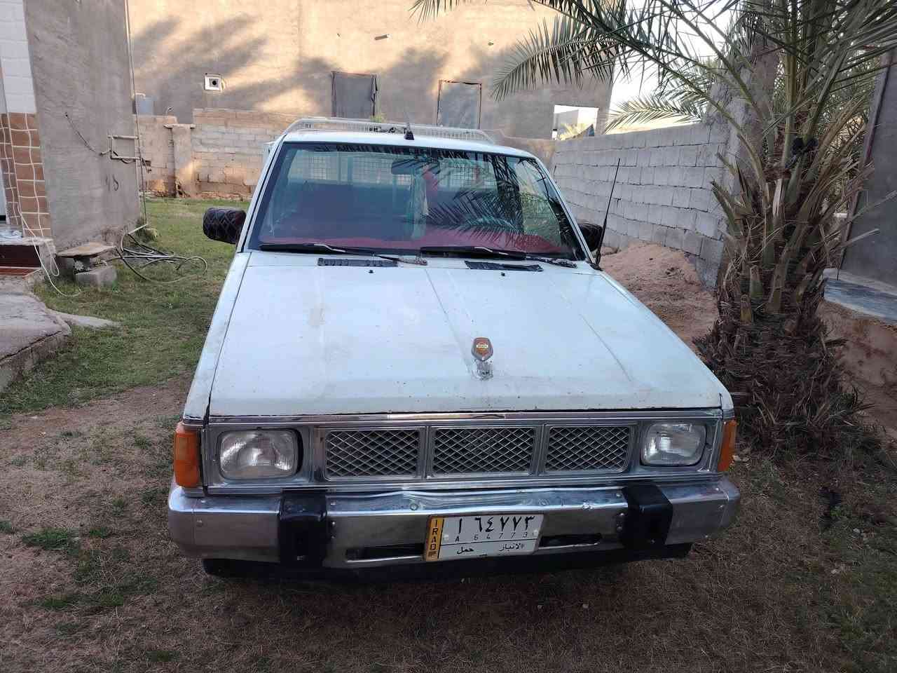 سلام عليكم  بيكم نيسان للبيع موديل 91 رقم انبار محرك واكسل فول كير 4 نمر شاصي بي تعمير  سعر 35 وبيه مجال مكان قظاء رمانه.. ***********
