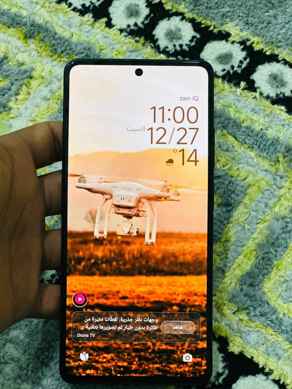 السلام عليكم جهاز للبيع
الاسم:POCO X5 Pro 5G
الذاكره:256 الرام 8 +8
المعالج: ثماني النواة Snapdragon 778G 5G تكنولوجيا 6 نانو
الكاميرا: خلفية 108+8+2 م.ب. / امامية 16 م.ب.

الشاشة: 6.67 بدقة 1080x2400 120 هيرتز
البطارية: 5000 مللي أمبير يدعم الشحن السريع 67واط
السماعات الخارجيه بصوت ستيربو 
السعر 220 وبيه مجال كربلاء ***********
