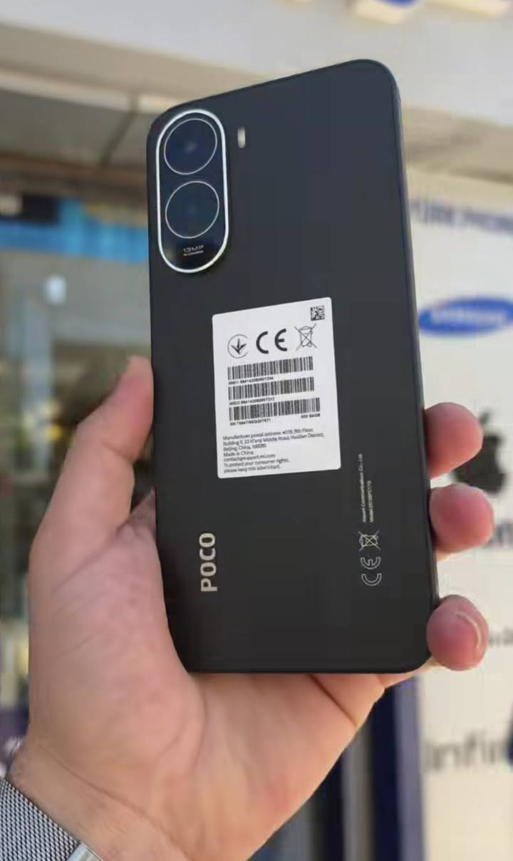 بوكو سي81 برو
 Poco C81 Pro 5G
ذاكرة 128
عشوائيه 8
بطارية 6000Ml
جهاز معروف وخدمي 
نضافة شرط 100% 
ملحقات حافضه شفافة مال الشركة ولاسق شاشة 
السعر 150 وبي مجال بسيط اتصل وبل خدمه ***********
