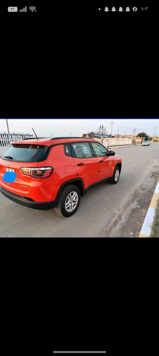جيب كومبارس موديل 2017وارد امريكي رقم بابل مكان السياره الناصريه محرك 2400 موديل 2017 تبديل بنيد اوجاملق ت***********
