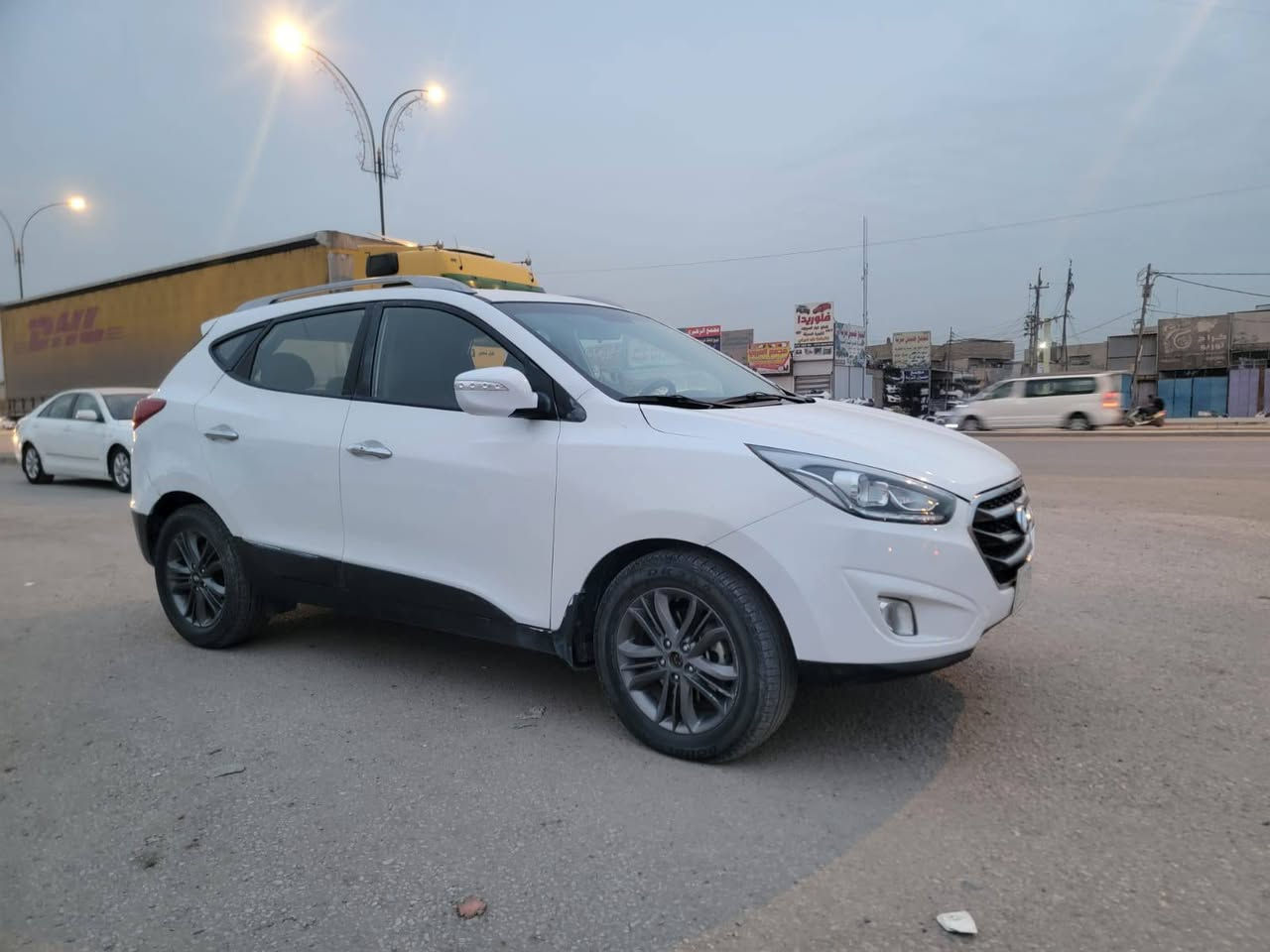 ***********
توكسان 2016خليجي بيه مكانات صبغ بدون دواخل قماره شواصي بجم كفاله مكينه وكير وتبريد كفاله السعر 118 ولله سياره مال جناي ومابيه كول نقص بل عافيه عل ياخذه مكاني بابل
