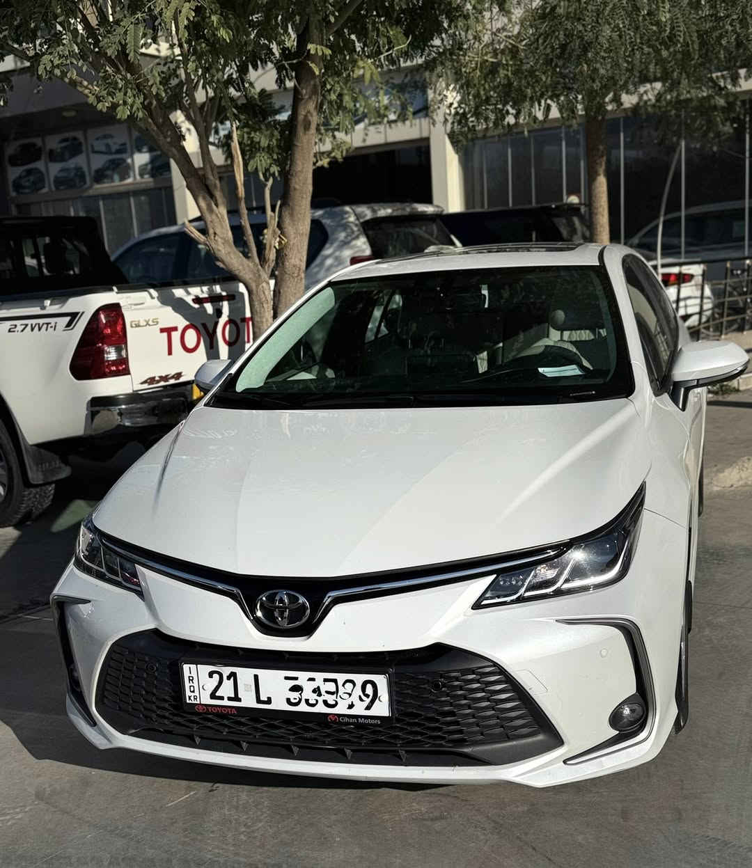 كورلا ٢٠٢٣ خلیجی محرک ١٨ ماشی ٦٤ الف مکفولە  محرک کیر صبغ بارد. سونار موجود  فول مواصفات 
ویل کروم  زینون سلایت بسمە شاشە حساس 
مکان کلار
***********
