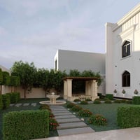 واجهة منزل في السعودية من تصميمي  المهندس عمر العاني  لطلب التصاميم با...