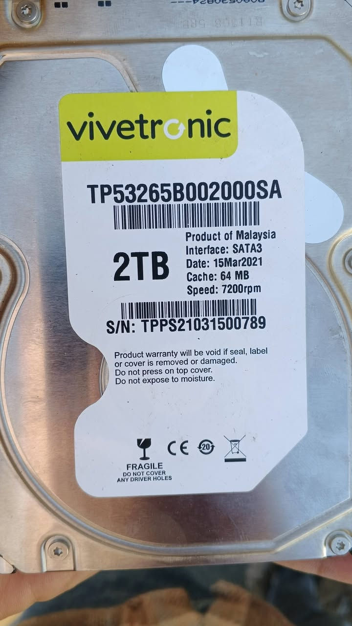 هاردات للبيع
اخو الجديد
***********
بغداد
