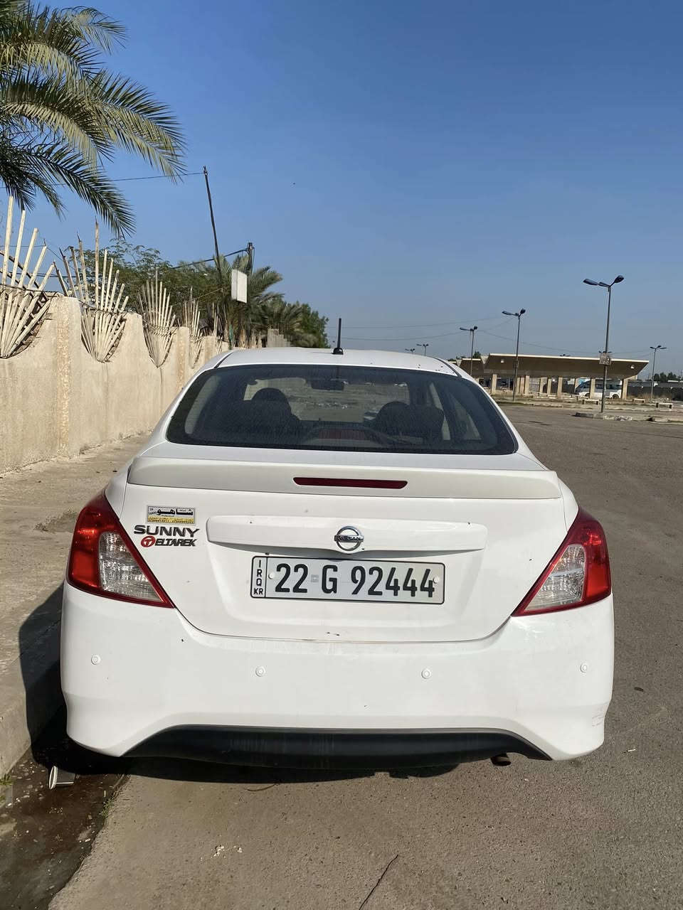 للبيع نيسان صني ٢٠٢٤ 
السياره ماشيه ٤١ الف كيلو 
السياره نضيفه وبيها تبديل دعاميه خلفيه اثر طخه خفيفه بجنطه 
السعر ١٢٠ وبيها مجال بسيط 
للتواصل ***********
