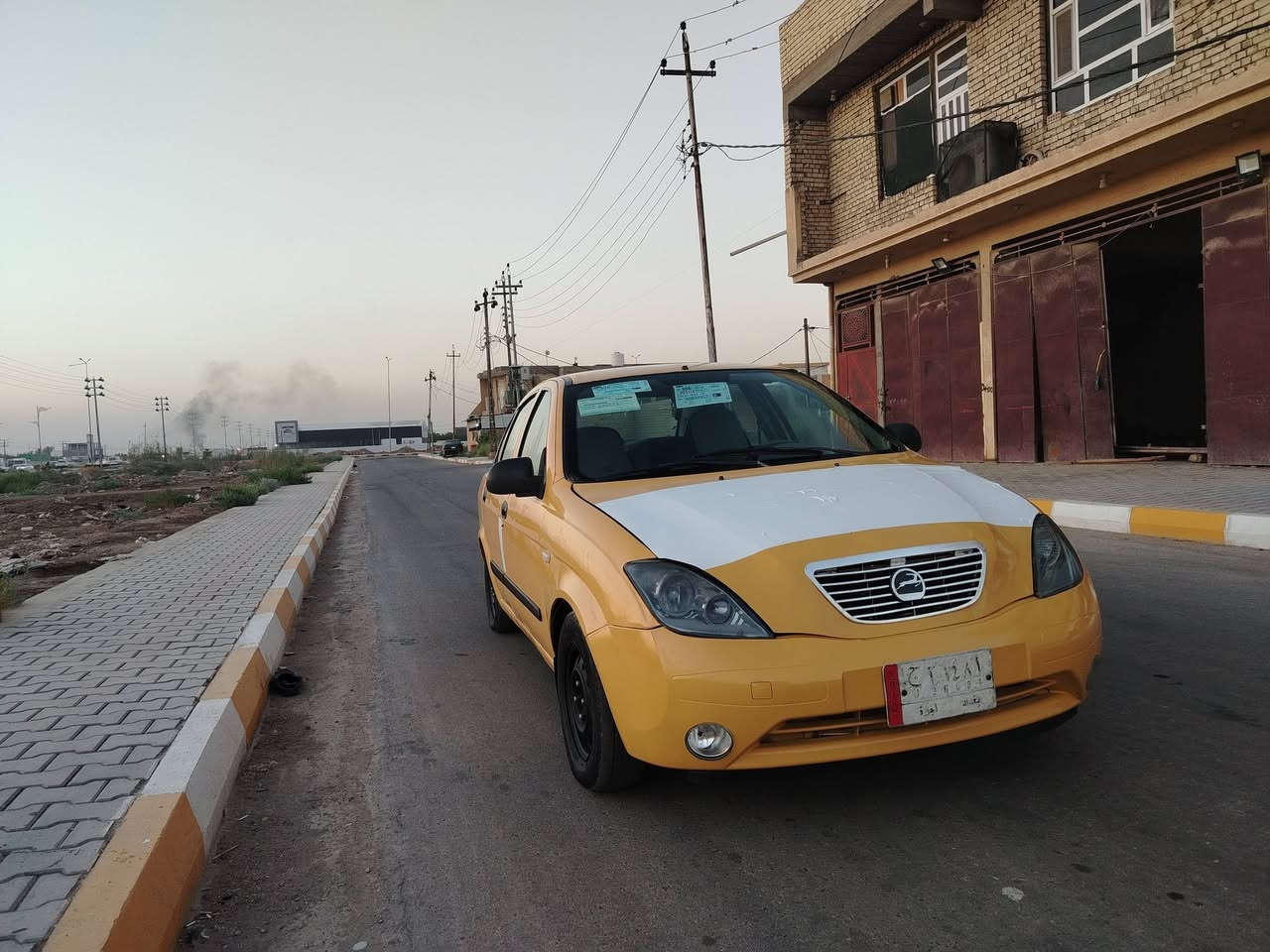 سلام عليكم طيبه ١٥ مصفره هيئه وغرامات مكينه وكير خير من الله صدر جديد شواصي مكفوله تخم تاير السياره بيها صبغ بنيد السعر ٣١ رقم الجوال ***********
