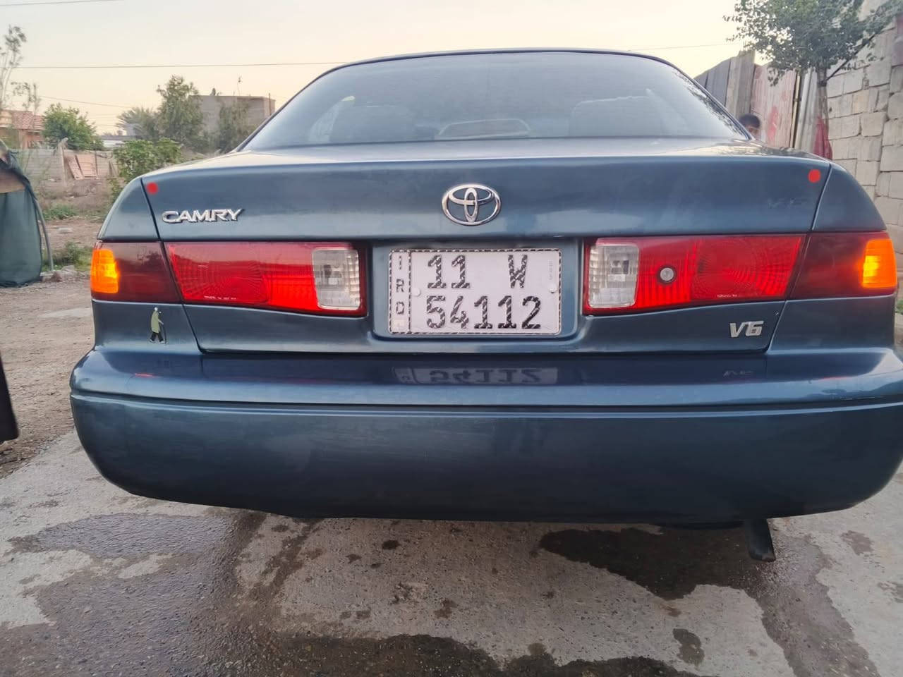 السلام عليكم كامري للبيع موديل ٢٠٠٠ محرك ٦ سلندر سياره مصبوغه عام جماليه مكفوله كير ومحرك شرط تبريد شغال رقم بغداد أنكليزي بسمي السعر ٧٥ الرقم ***********
