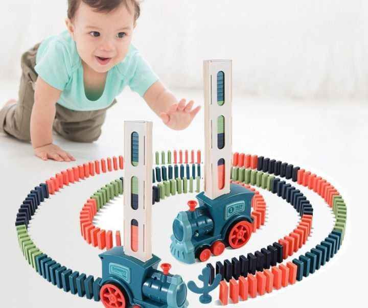 🚂DOMINO TRAIN🚂
قطار الدومينو الذكي لتطوير ذكاء طفلك وهو يلعب في نفس الوقت و يساعد الطفل على التخيل والإبداع . و بتنمي مهارات كثيرة جدآ عند الطفل منها 👇:-
  
❤️ مصممة للكل تبدأ من عمر 3 سنوات واكثر
❤️ تنمي التركيز و التتبع البصري والأدراك  
❤️تنمي مهارة التصنيف حسب اللون
❤️ التوازن و الثبات الحركي و خفة اليد في توجيه القطار
❤️ تصميم أشكال مختلفة و جميلة بالدومينو
❤️ مفيدة لحالة التوحد لدى الاطفال 🙍🏻‍♂️🙇🏻‍♂️
❤️ كما يمكن قضاء وقت ممتع بها طفلك 👶🏻
❤️تحتوي على ٦٠ قطعة دومينو بغداد, العراق


**إذا كنت صاحب هذا الإعلان وتريد حذفه لأي سبب، رجاءا أرسل رسالة إلى الدعم الفني**
