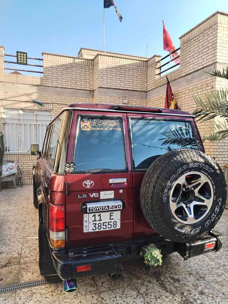 سلام عليكم من رخصت الادمن لاندكروز حوثيه 2013 كفاله عامه من البجم للبجم وسياره عليه منضومت غاز 80لتر وسياره كير ومحرك وحداديه مكفوله وسياره بغداد مشروع وطني وبسمي مداور ثاني يوم وسياره جاهزه منكلشي مكان السياره ميسان العماره السعر250وبيه مجال للاستفسار الدقيق ***********

