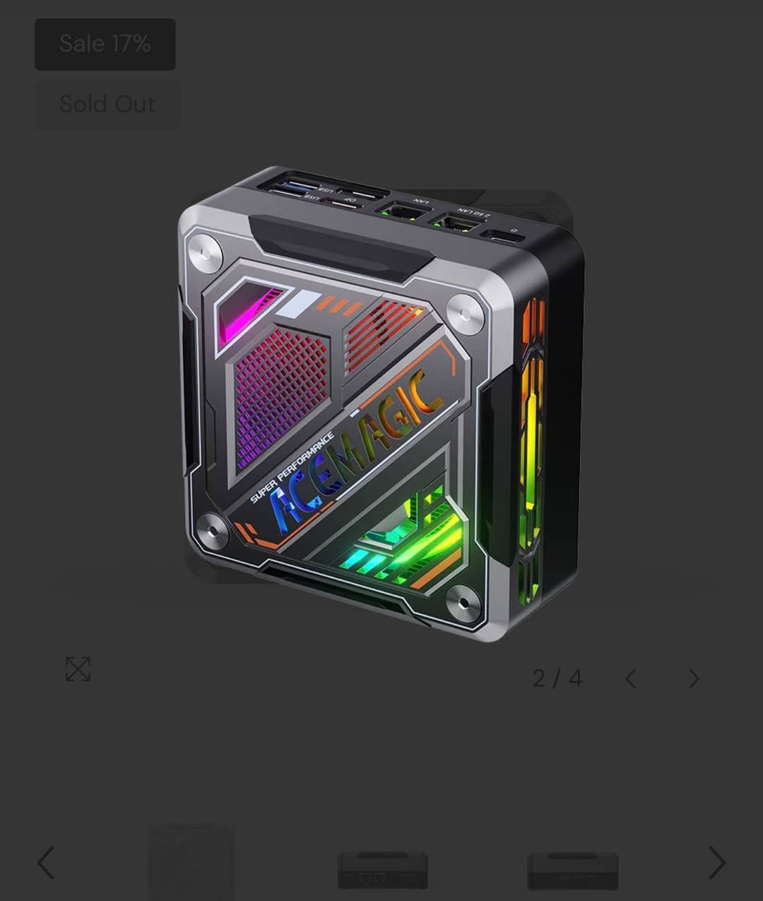 متوفر ميني بيسي جديد لوك كبس شركه 
ACEMAGIC
Mini Gaming PC
AM18

CPU: Ryzen™ 7 7840HSمعالج 
 32GB RAM DDR5+ رام 
هارد 1TB SSD
AMD Radeon™ 780Mكارت شاشه 

750 الف


**إذا كنت صاحب هذا الإعلان وتريد حذفه لأي سبب، رجاءا أرسل رسالة إلى الدعم الفني**