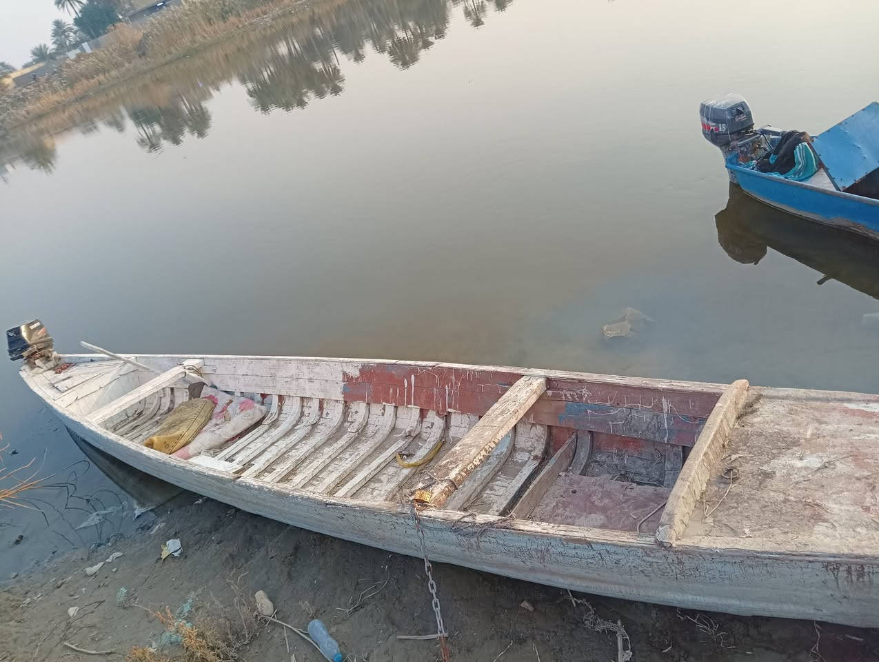 بلم البيع نضيف نوع ...المكينه صيني اصليه اسم المكينه بيرسن ...طول البلم 14 اذراع  مكاني..بابل ..المدحتيه الحمزه الغربي
للاستفسار اكثر على الخاص 
السعر على الخاص 
رقم الواتساب ***********
