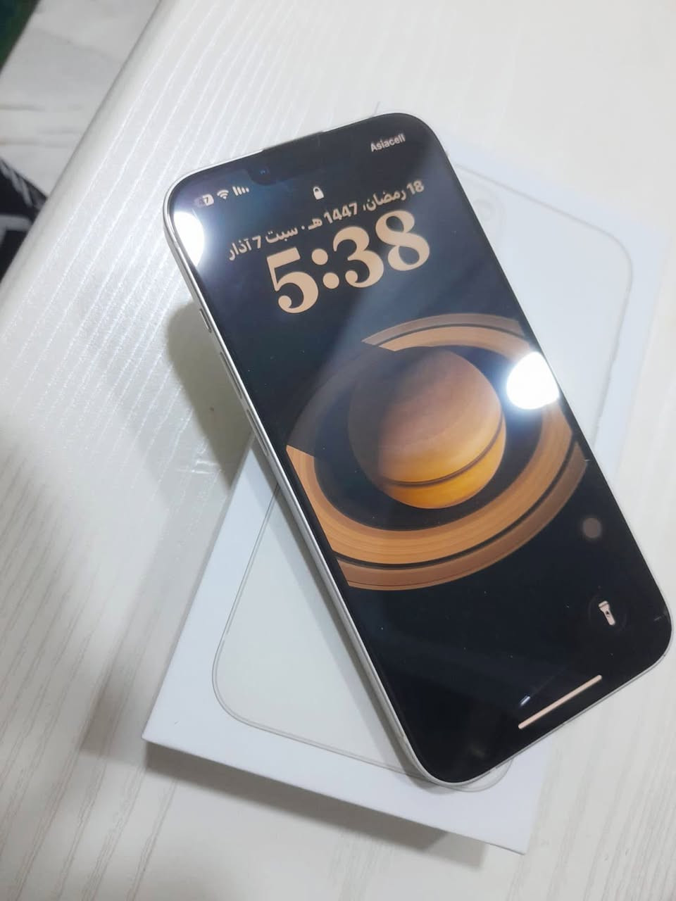 السلامً عليكم 

ايفون 13 عادي للبيع

ذاكره 128

بطاريه 92 ابلاديه 

الجهاز  امريكي كامل ملحقاته ما نقص شي جديد 

للتواصل هذا الرقم فقط اتصال ‭0770 797 2595‬
