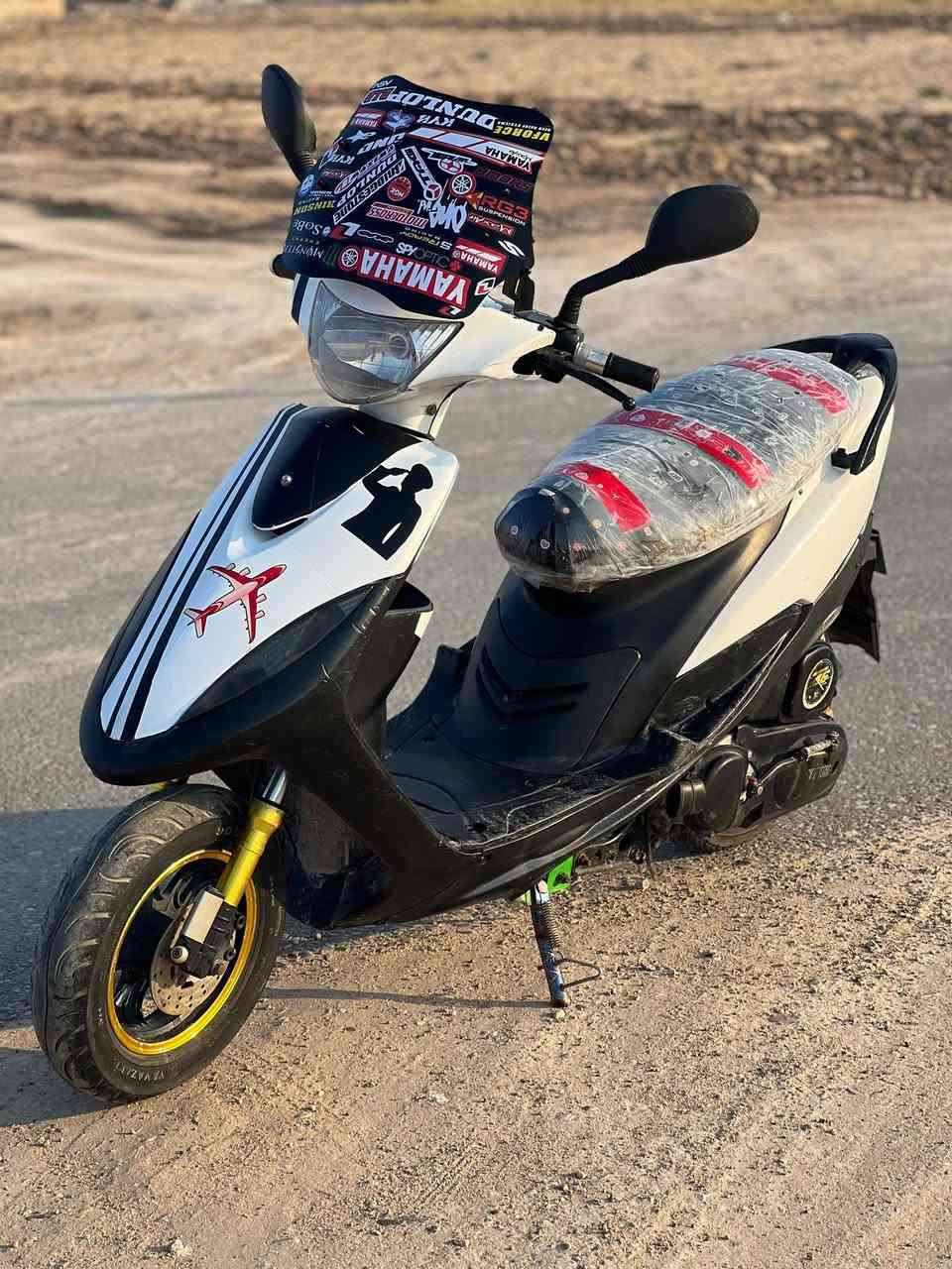 السلام عليكم للبيع ماكس عدله مكينه 55 شلعه ومعدل فول كهربائياته كله شغاله سلف وهندر الدراجه ماناقصه برغي السعر 550 العنوان سامراء الحويش هاتف ‏‪***********‬‏
