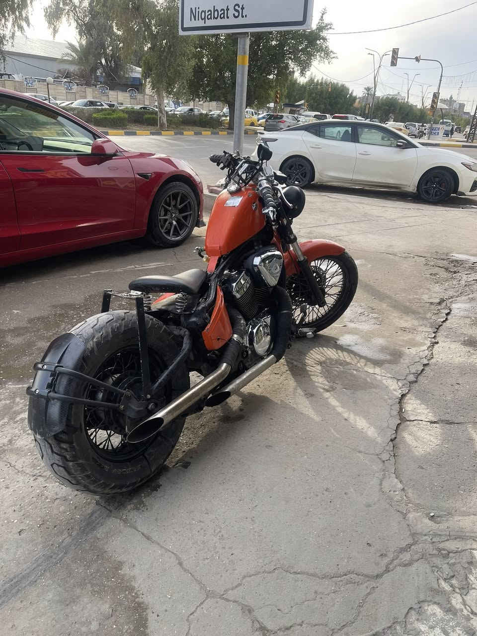 السلام عليكم
للبيع هوندا ستد ببر 400cc
كفلة مكينة و كهربائيات 
رقم و سنوية بغداد باسمي تحويل ثاني يوم هزة جديدة  
للتواصل *********** 
غير متواجد على الفيس بوك
سعر 17 و بيها مجال بسيط
