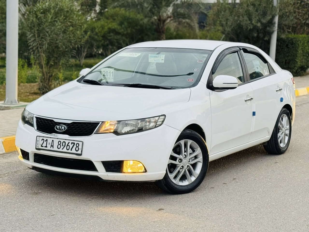 السلام عليكم...
للبيع...نقد فقط  اعتذر عن الاقساط 
بسعر 98$وبيه مجال بسيط
سيراتو 2011خليجي ابيض ثلجي 
رقم سليمانيه  دولي 21/سنويه جديده 
شرط التحويل والغرامات 
ماشيه 190KM
✳️محرك 1600 شرط لاتبخير ولا تنقيص 
✳️كير اتوماتيك بدون اي عيب مال بيت"

تدفئة /تبريد/كهربائيات/صدر/تايرات/كلها مكفوله 
 

🚘سياره جديده بدون شخوط بدون بارد شرط Ⓜ️

✅سيارة بيها باب السايق وباب السكن فقط Ⓜ️

السعر 98$💸
تايرات 4️⃣ جديدة 🆕 
صدر امامي خلفي كلا جديد 🆕 
مكان السيارة صلاح الدين تكريت الديوم
رجاءً ما أقفل سعر بالتلفون تعال وتدلل 
للاستفسار ***********
***********
