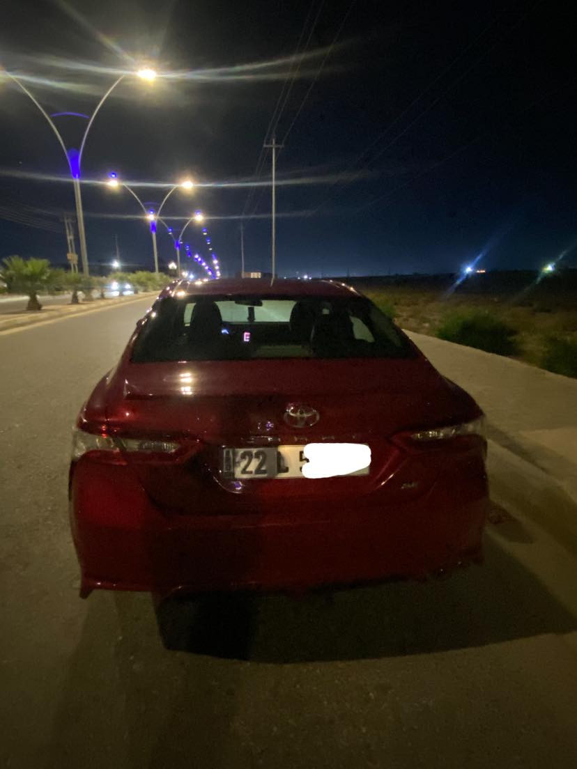 السلام عليكم سياره كامري البيع مديل 2019 فئه SE بدون ضرر سياره كير محرك كفاله رقم اربيل السعر 195وبيه مجال مكان سياره الانبار   رقم ***********
