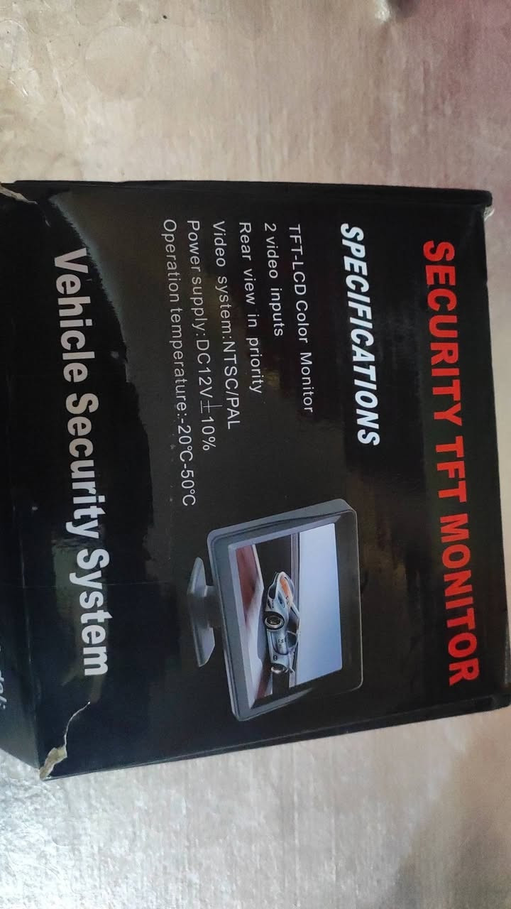 شاشة عرض ملونة TFT-LCD لنظام أمن المركبات، تُستخدم عادةً كشاشة للرؤية الخلفية عند الرجوع للخلف..
المواصفات: شاشة ملونة TFT-LCD بمدخلين للفيديو.
الميزات: تدعم أنظمة الفيديو NTSC/PAL ذات أولوية الرؤية الخلفية.
الطاقة والتشغيل: تعمل بجهد تيار مستمر 12 فولت ±10%، وتعمل في درجات حرارة تتراوح بين -20 درجة مئوية و50 درجة مئوية.
السعر:  35,000 دينار عراقي.


**إذا كنت صاحب هذا الإعلان وتريد حذفه لأي سبب، رجاءا أرسل رسالة إلى الدعم الفني**