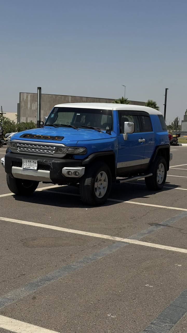 السلام عليكم
أف جئ كروزر 2007 Gx4*4
لون ازرق مميز قمارة ابيض
رقم بغداد 
وارد أمريكي كلين 
هنا مصبوغه جاملغات اماميه فقط 
محرك كير نضيفات
تبريد ثلج 
كاميرا خلفيه 
حساسات خلفي 
شاشه كار بلي
تحكم ستيرن جهتين 
كروس سرعه
تخم تاير جديد 
ويل كب اصلي
صدر جديد
السياره مرفعه 2 انج +لويات 
ماشية 158كيلو
محرك 4000
فور ويل ادرايف المرغوب
السعر 145 وبيها مجال 
العنوان حي الجهاد والمطار 

***********
