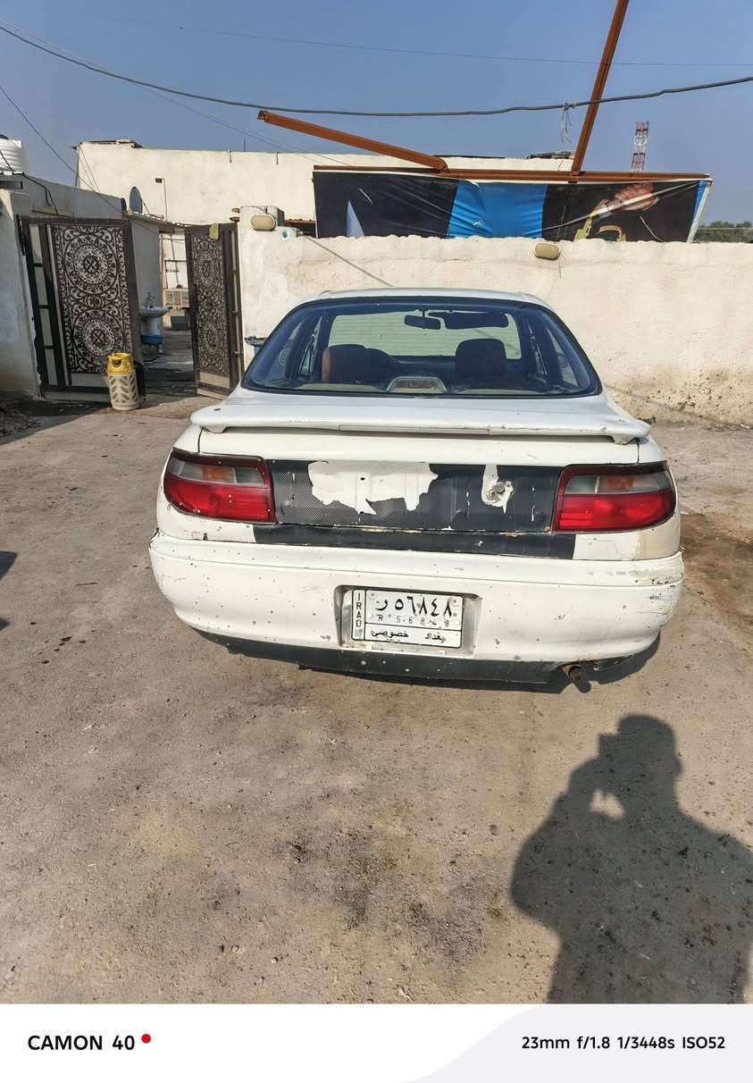 السلام عليكم كارينا مديل ١٩٩٤
كما واظحه بلصوره السياره مال عيشه والصدر شويه تعبان
ب اسمي سنويه ل٢٨ 
رقم بغداد
السعر ٢٤ وبيها مجال بسيط 
العنوان بغداد قرب مرور التاجيات 
***********
