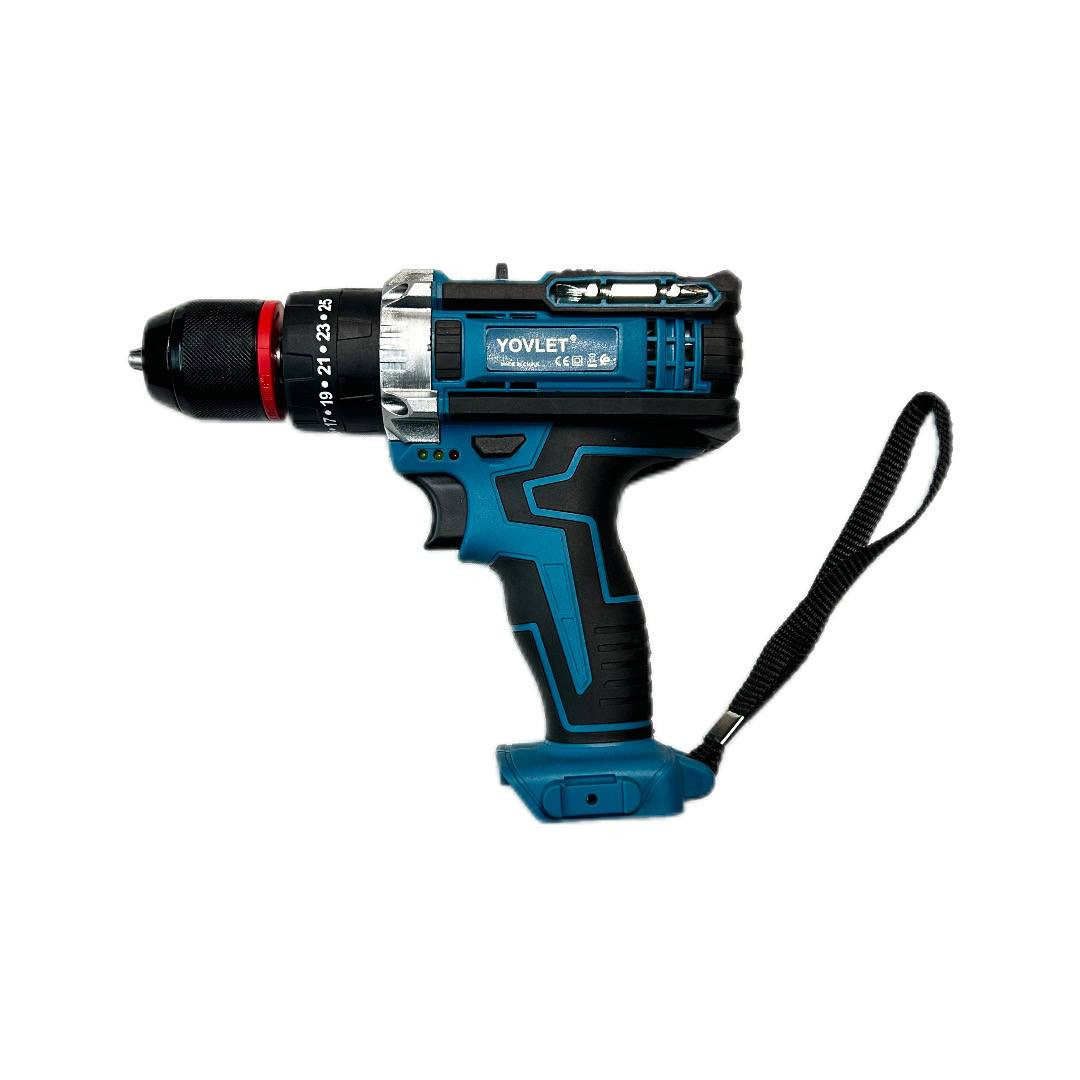 مصنوع من مادة قوية تدوم طويلاً السعر ((35)) راسل الصفحة أو واتساب ***********
 دريل لاسلكي قوي بسرعتين (سرعة عالية للأعمال القوية، وسرعة متوسطة للتحكم الدقيق)

البطاريات يأتي مع بطاريتين قابلة للشحن لضمان الاستمرارية في العمل دون انقطاع.
 
الشاحن مزود بشاحن خاص لشحن البطاريات بسرعة وكفاءة

مجموعة رؤوس (براين وبراغي) يحتوي على مجموعة متنوعة من رؤوس المفكات واللقم المعدنية لمختلف الاستخدامات

مثقاب متعدد الاستخدامات: يشمل مجموعة ريش حفر لتناسب مختلف الأسطح مثل الخشب والمعدن

مفك مرن 360 درجة: يسهل الوصول إلى الأماكن الضيقة والزوايا الصعبة

تصميم مريح مقبض مريح مضاد للانزلاق يوفر تحكمًا مثاليًا أثناء العمل

أعمال الصيانة المنزلية مثل تركيب الأثاث والرفوف والتصليحات العامة.

مشاريع النجارة والحدادة بفضل قدرته على الحفر في الخشب والمعدن.

أعمال البناء والديكور، مثالي للحفر والتثبيت في الجدران والأسطح المختلفة.

تصليح السيارات، حيث يساعد المفك المرن على الوصول إلى البراغي في الأماكن الضيقة

الاستخدام المهني والصناعي بفضل قوته العالية والبطاريات القابلة لإعادة الشحن.

مساعدك الأول في كل أعمال الصيانة والبناء

الابعاد : الطول 20cm ‘ العرض 7cm ‘ الارتفاع 20cm
