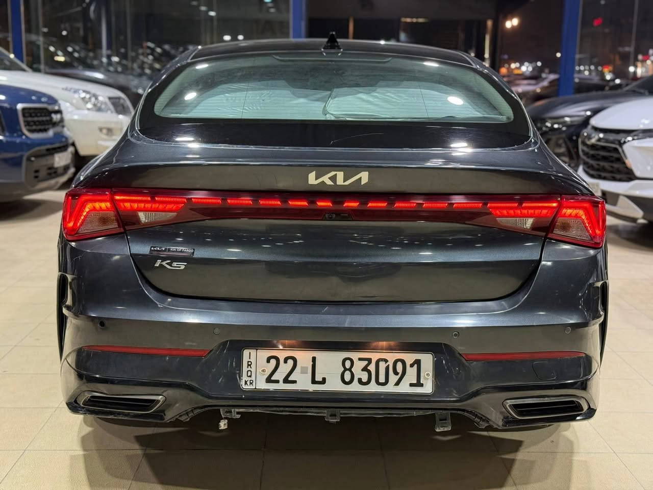 K5
موديل ٢٠٢٢
فول ex
بس بنيد مصبوغ الباقي كفاله عامه 
السعر ١٧٠ 
موقع السياره نجف 
***********
