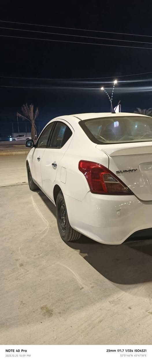 سلام عليكم اخواني ،✋
بيع سريع 
نيسان سني. موديل 20. كفاله عامه. وسونر مرفق مع صور 
رقم بغداد. نكليزي. سنويه وهزه جددد  بليته زركه.  سيارة كلشش جديده تحويل مباشر   شاشه كبيره جي بي اس 
السعر /((115)) وبيه مجال بصيط حك جيه🔥💯  للتواصل  غير متواجد علي فيس 
***********
مكان سياره كوت واسط مركز المدينة
